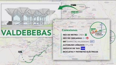 Adjudicadas las obras del intercambiador de transportes de Valdebebas